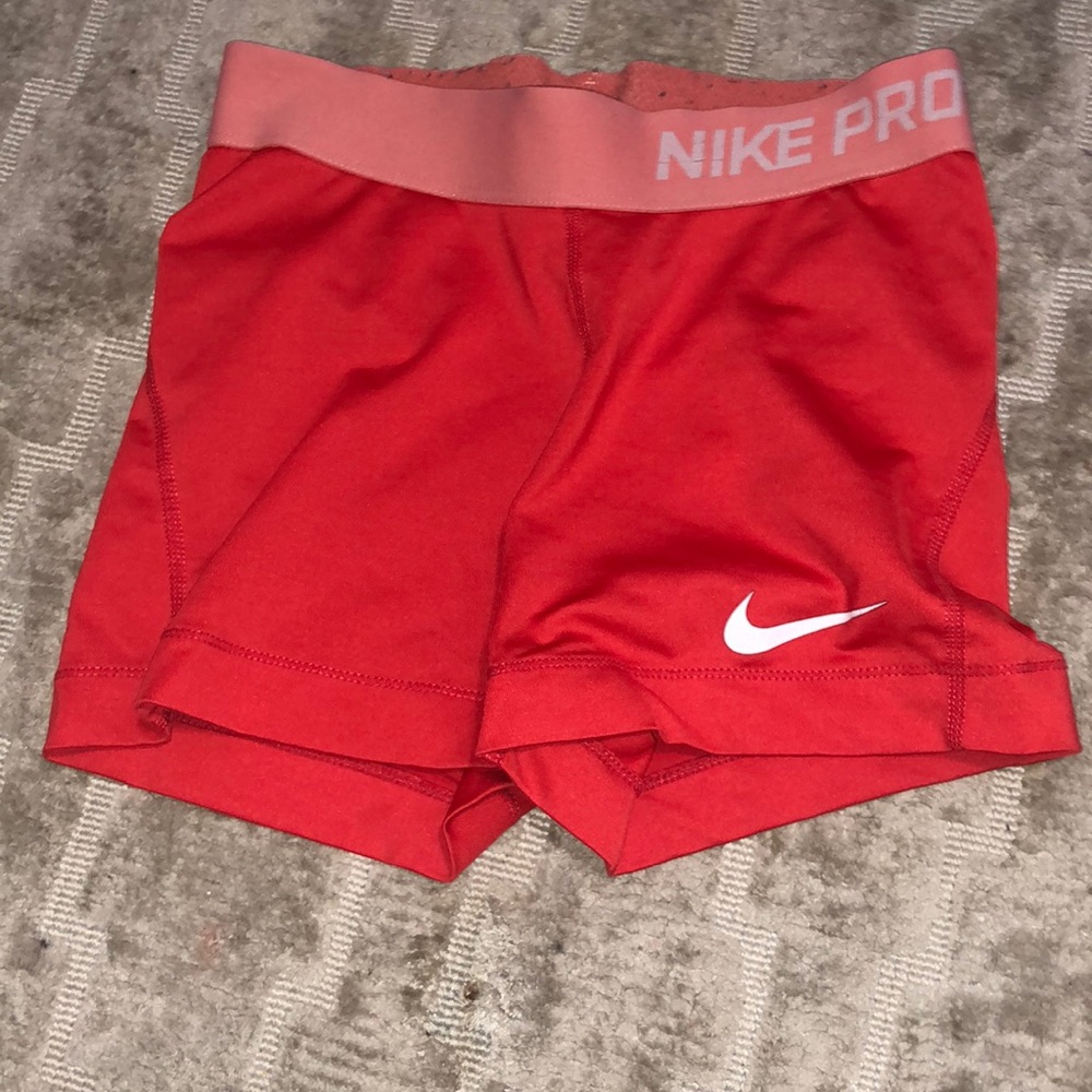 Orange Nike Pros